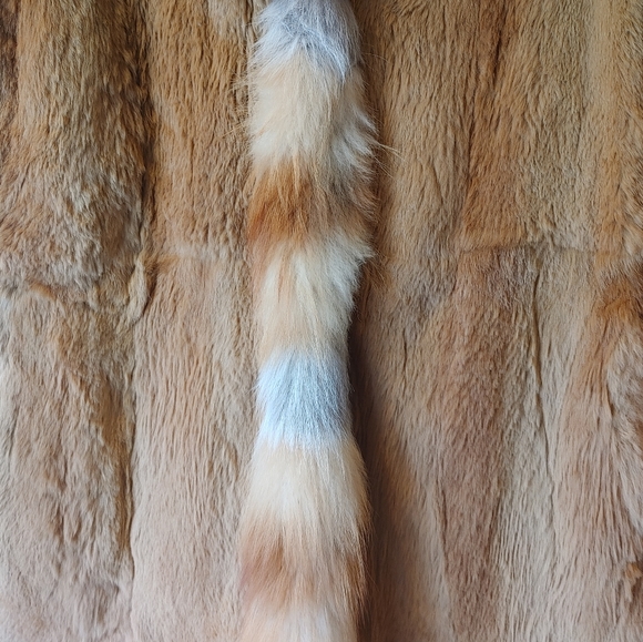 Vintage Fur Vest with Pockets Size 4-6 - Picture 4 of 13